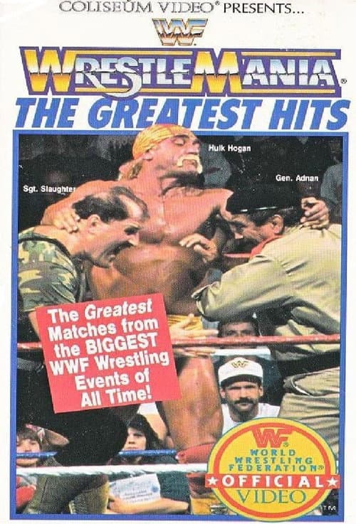 Poster for WrestleMania: The Greatest Hits