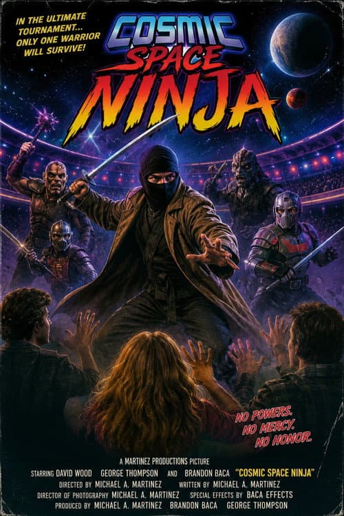 Poster for Cosmic Space Ninja