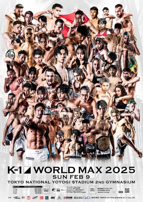 Poster for K-1 WORLD MAX 2025: Triple Title Match