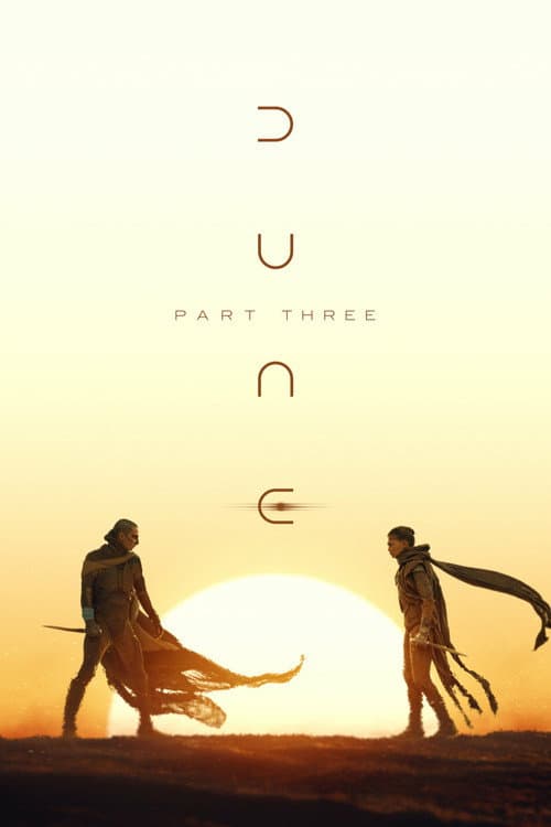 Poster for Dune: Part Three