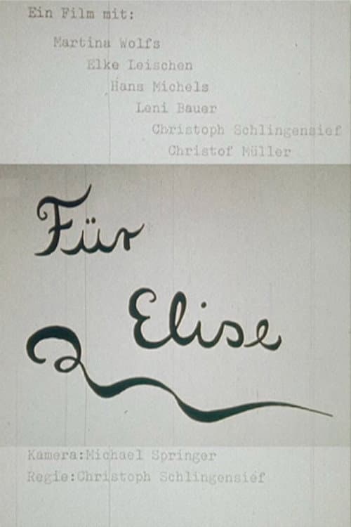 Poster for For Elise