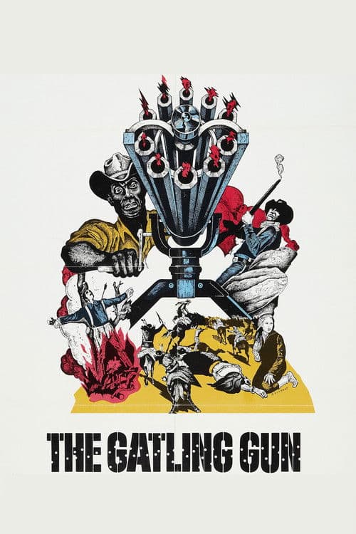 Poster for The Gatling Gun