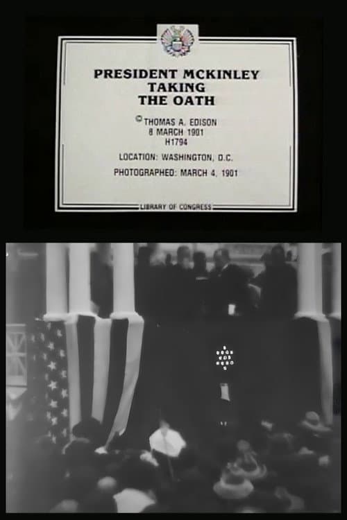 Poster for President McKinley Taking the Oath