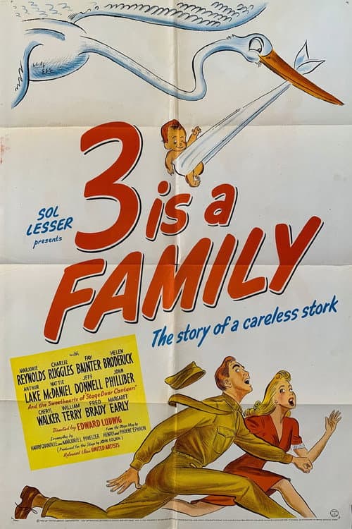 Poster for 3 Is a Family