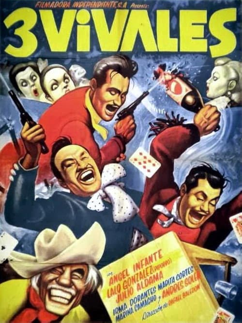 Poster for Los tres vivales
