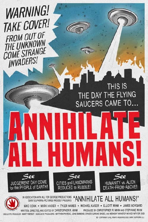 Poster for Annihilate All Humans!