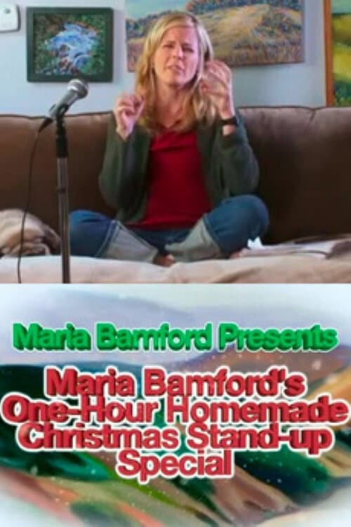 Poster for Maria Bamford's One-Hour Homemade Christmas Stand-up Special