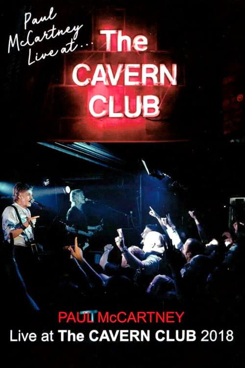 Poster for Paul McCartney Live at the Cavern Club