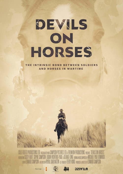 Poster for Devils on Horses