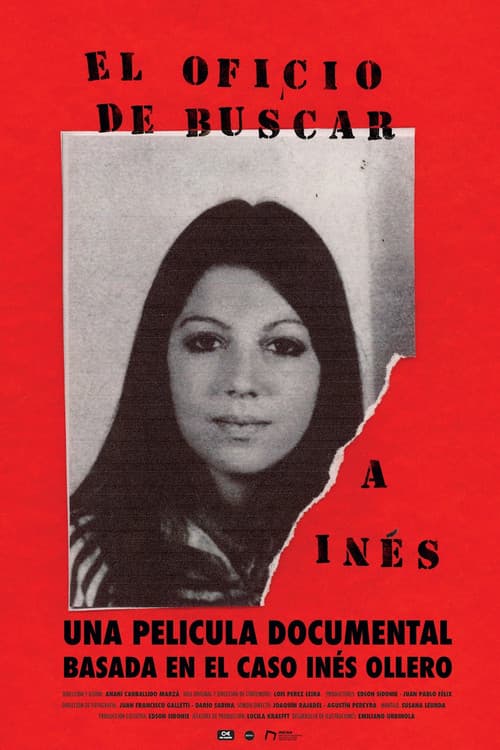 Poster for El oficio de buscar a Inés