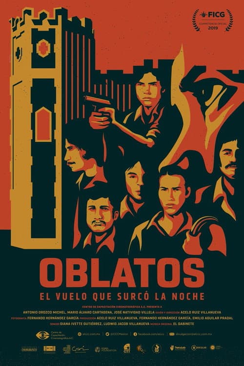 Poster for Oblatos, Epic Flight into the Night