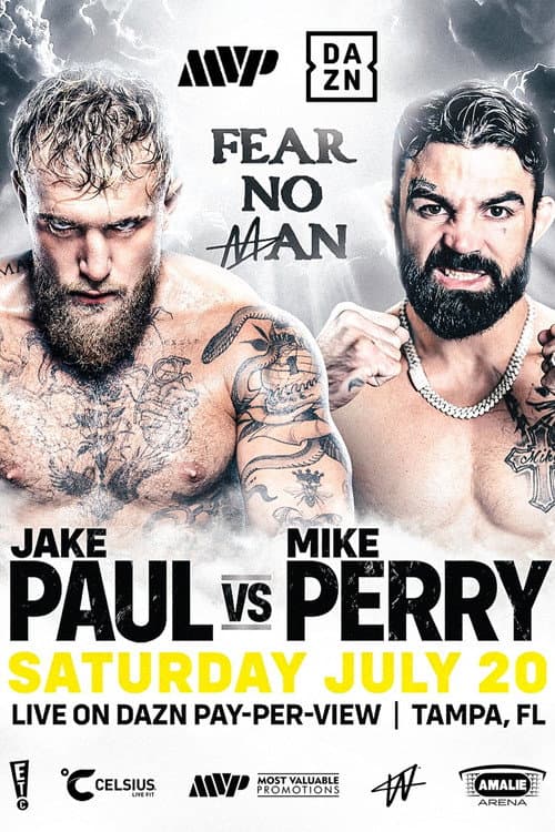 Poster for Jake Paul vs. Mike Perry