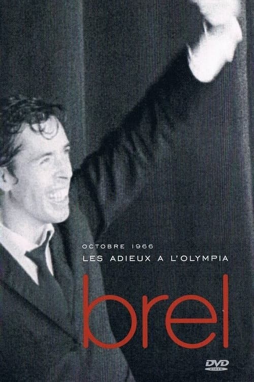 Poster for Jacques Brel - Les Adieux à l'Olympia