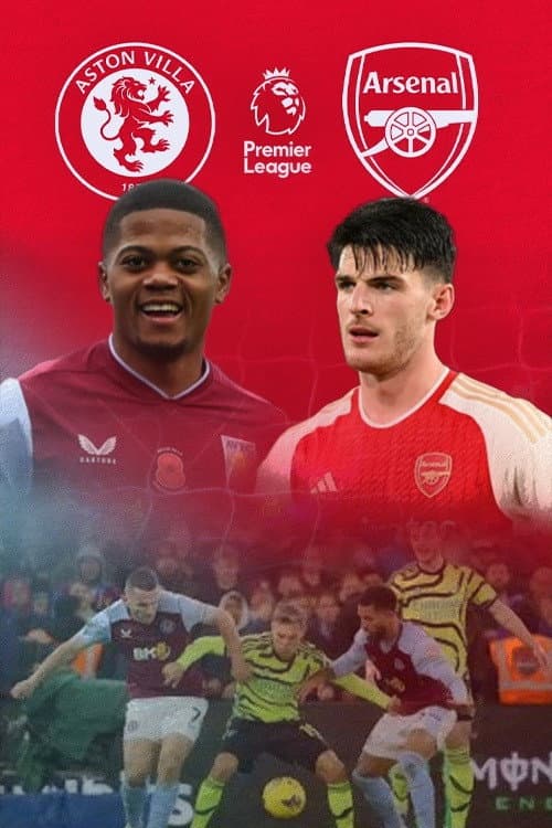 Poster for Arsenal vs Aston villa