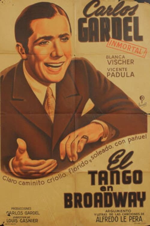 Poster for El tango en Broadway