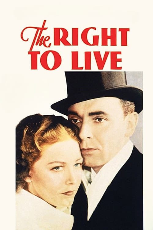 Poster for The Right to Live