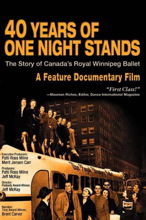 Poster for 40 Years of One Night Stands