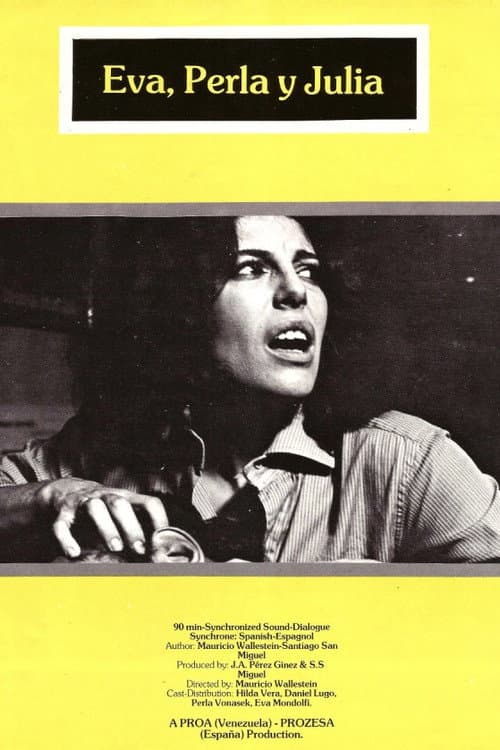 Poster for Eva, Perla y Julia