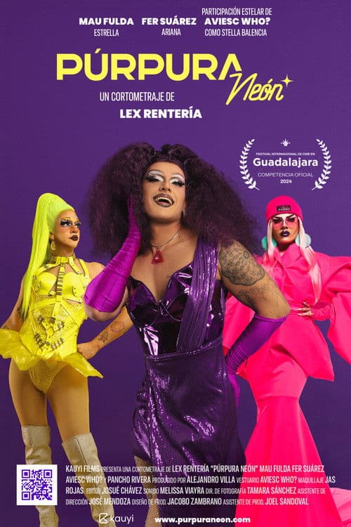 Poster for Neon Purple