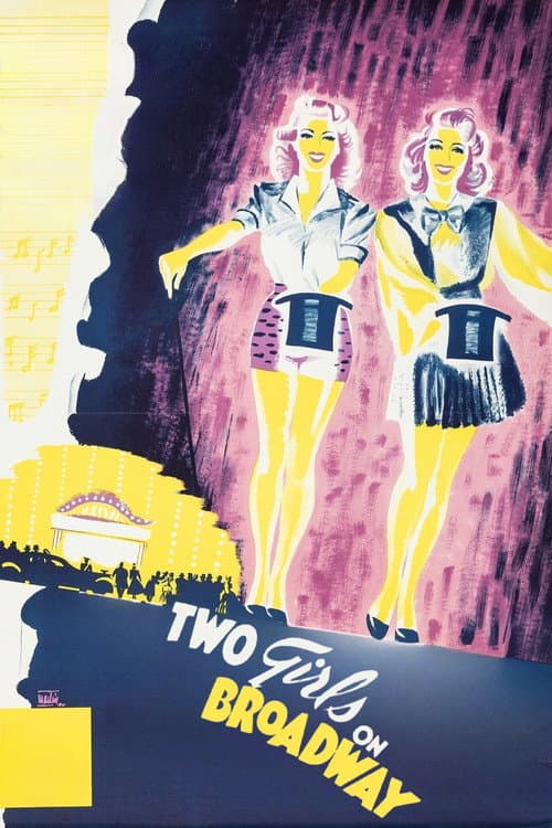 Poster for Two Girls on Broadway