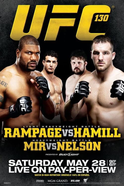 Poster for UFC 130: Rampage vs. Hamill