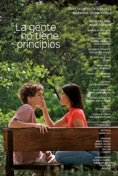 Poster for La gente no tiene principios
