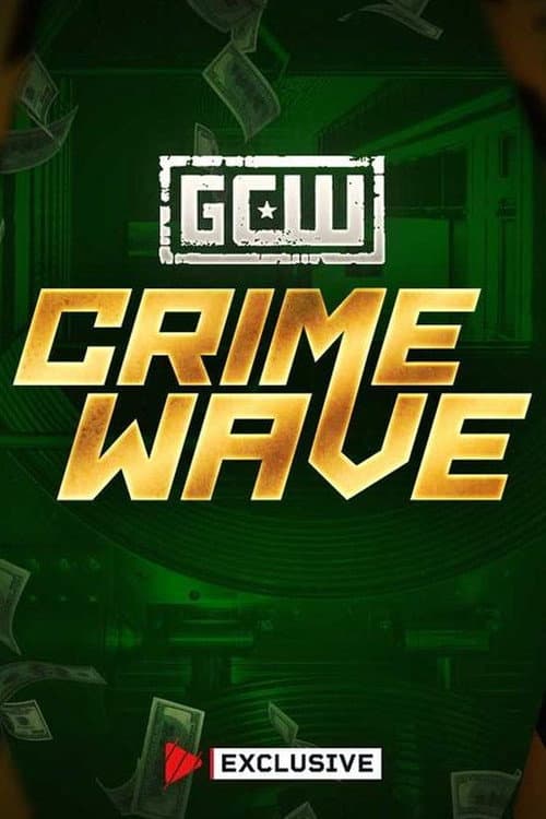 Poster for GCW Crime Wave 2024