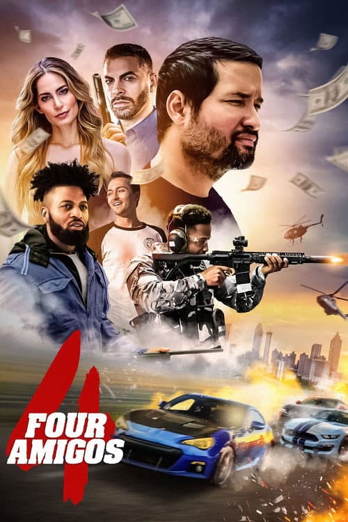 Poster for Four Amigos