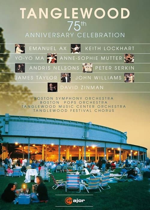 Poster for Tanglewood 75th Anniversary Celebration