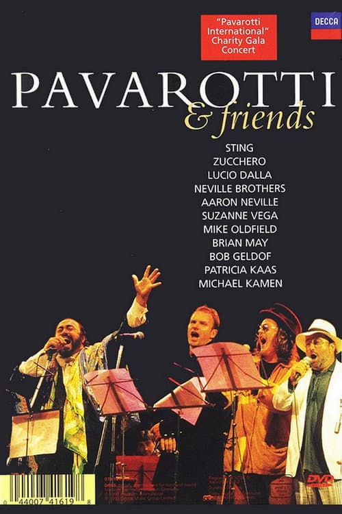Poster for Pavarotti & Friends