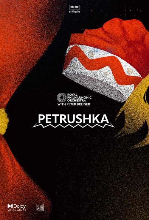 Poster for Igor Stravinsky's 'Petrushka' by The Royal Philharmonic Orchestra