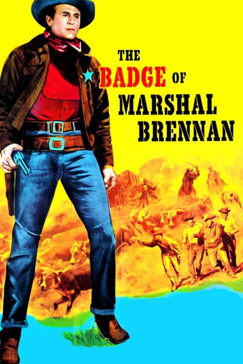 Poster for The Badge of Marshal Brennan