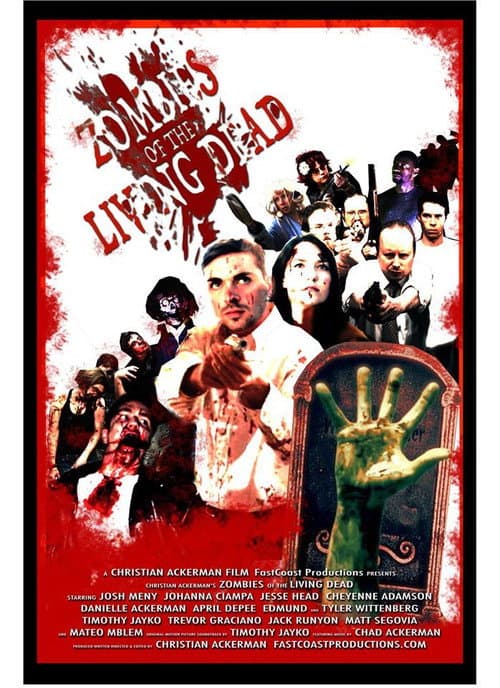 Poster for Zombies of the Living Dead