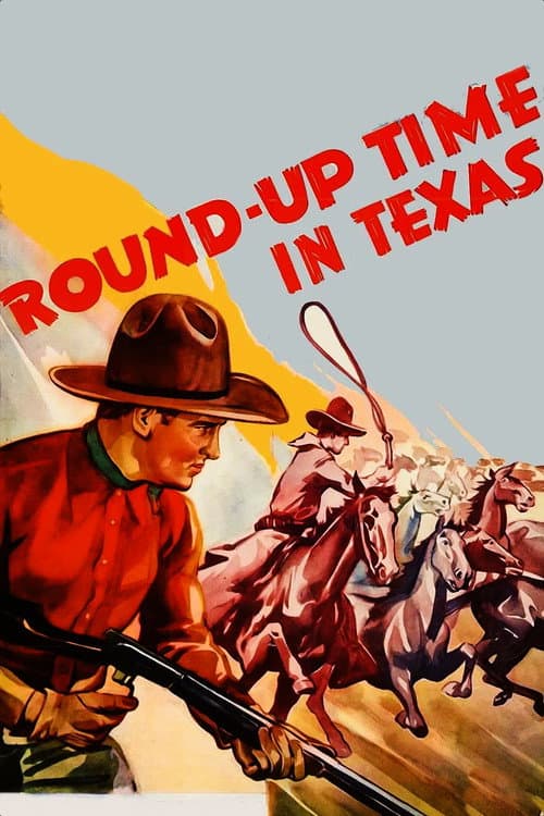 Poster for Round-Up Time in Texas