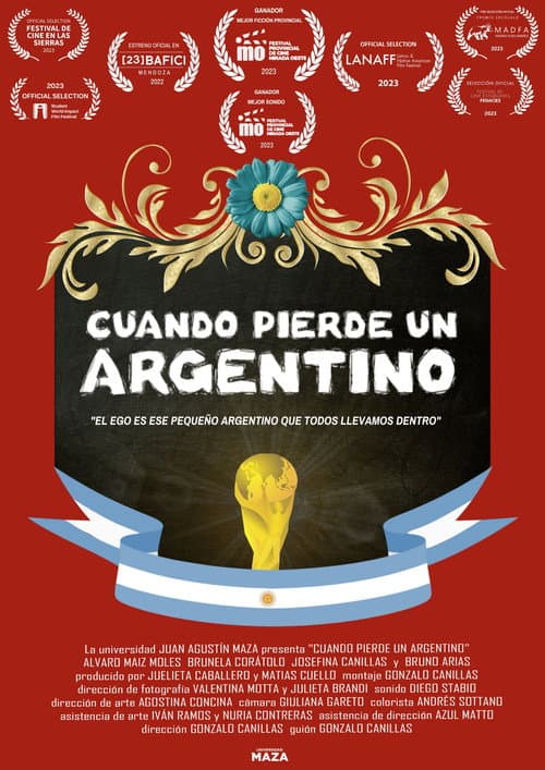 Poster for CUANDO PIERDE UN ARGENTINO