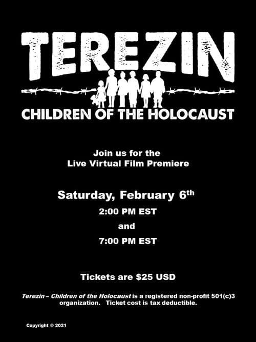 Постер до фільму «Terezin: Children of the Holocaust»