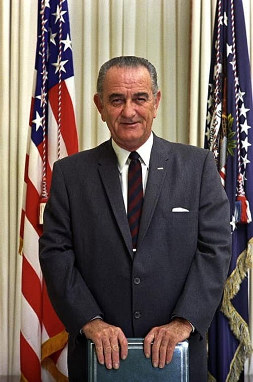 Poster for Lyndon B. Johnson - Succeeding Kennedy