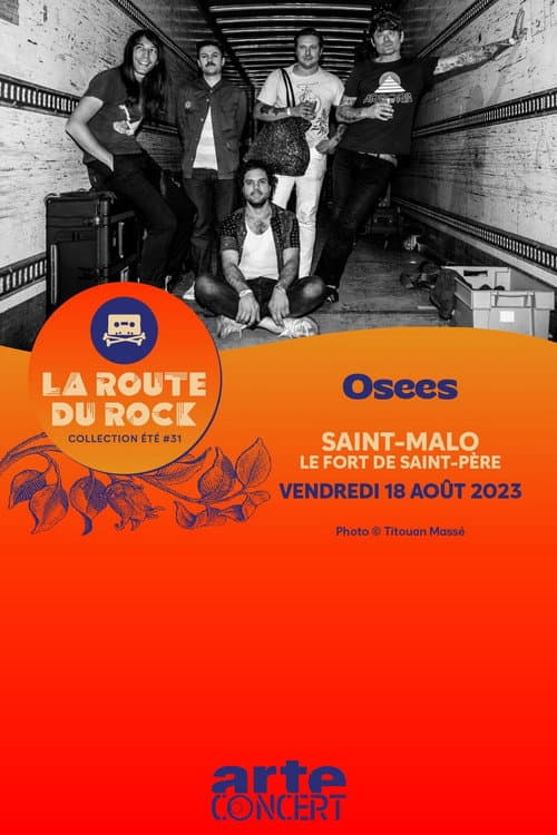 Poster for Osees - La Route du Rock 2023