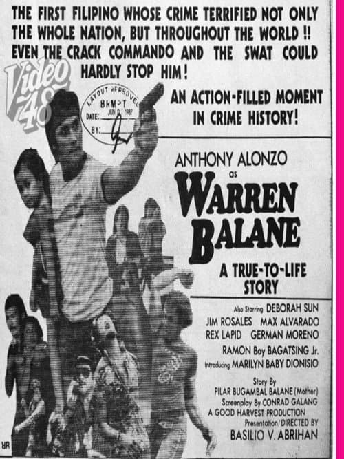 Poster for Warren Balane