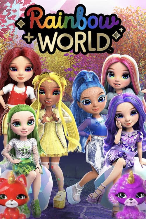 Poster for Rainbow High: Rainbow World Movie