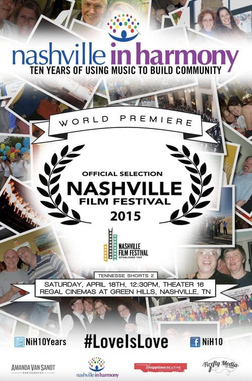 Poster for Nashville in Harmony: Ten Years of Using Music to Build Community