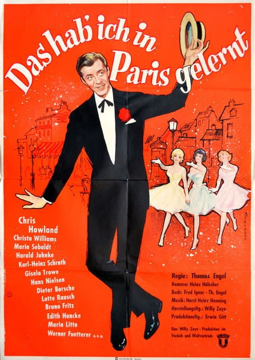 Poster for Das hab ich in Paris gelernt