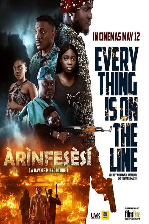 Poster for Àrìnfesèsí: A Day of Misfortune