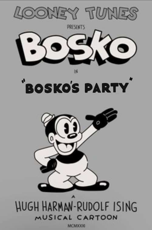 Poster for Bosko's Party
