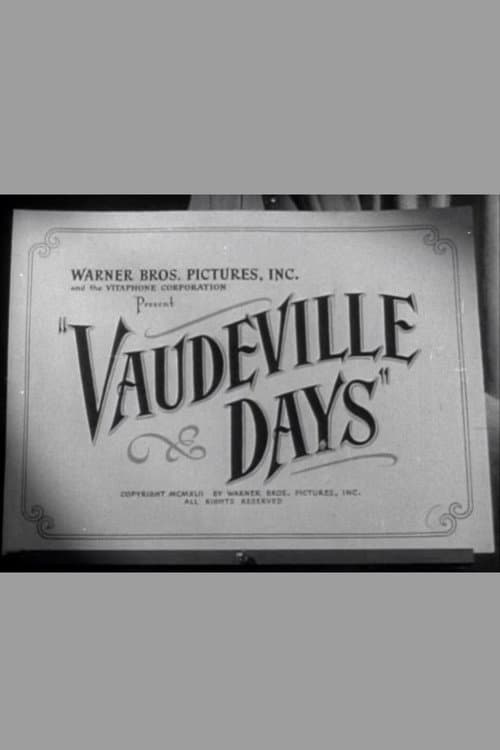Poster for Vaudeville Days