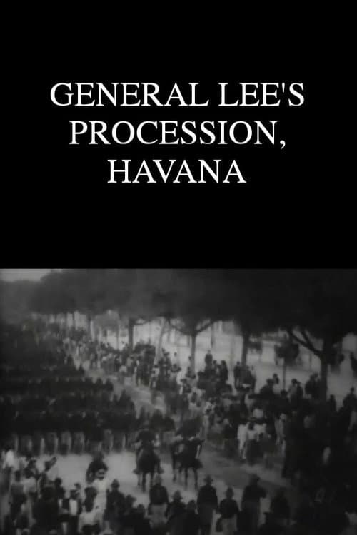 Poster for General Lee's Procession, Havana