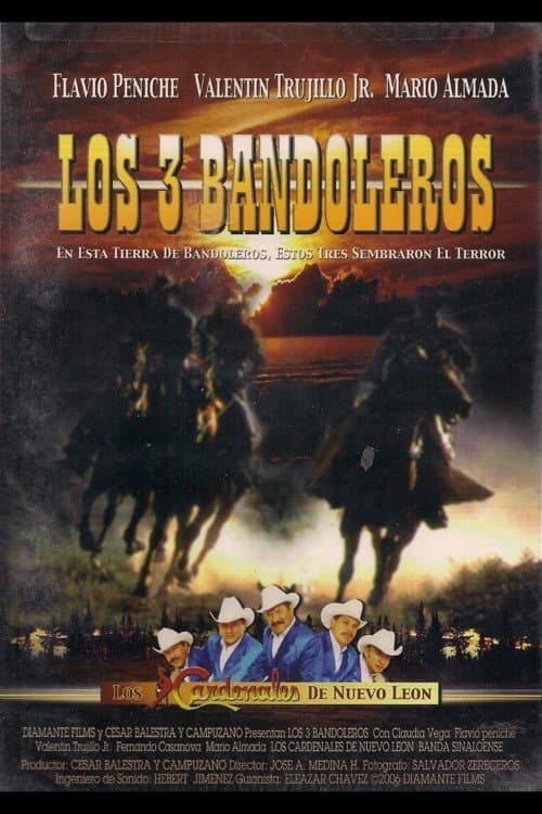 Poster for Los 3 bandoleros