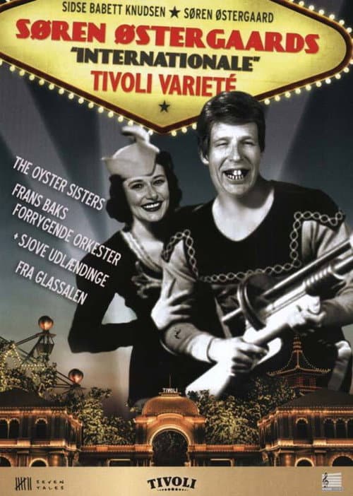 Poster for Søren Østergaards 'internationale' tivoli varieté