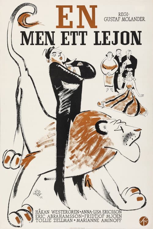 Poster for One, But a Lion!