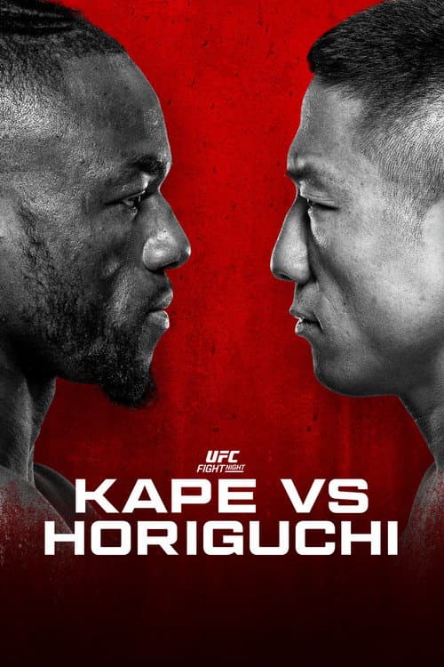 Poster for UFC Fight Night 279: Kape vs. Horiguchi